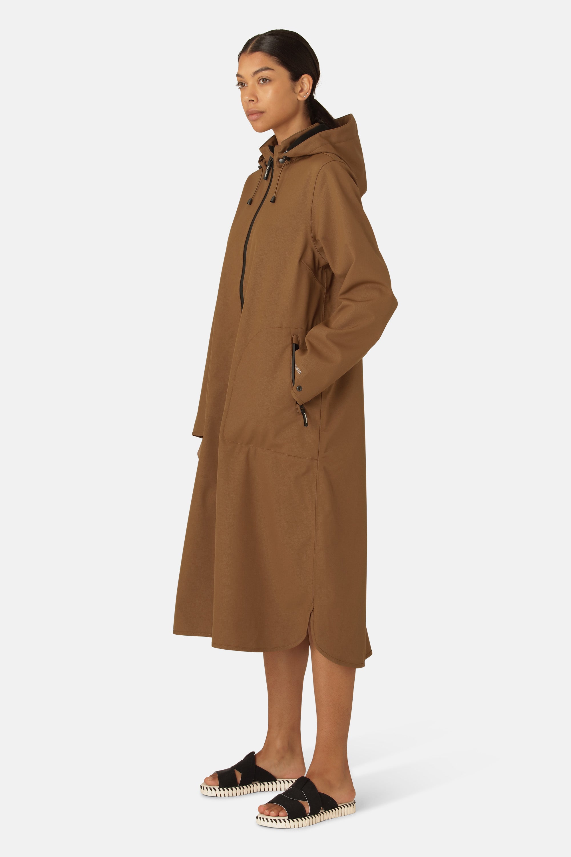 Ilse Jacobsen Hornbæk Rain Regenmantel Raincoat 228 Walnut